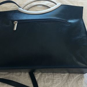 Black Leather Purse